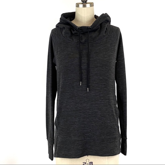 Athleta Tops - Athleta Size XS Heathered Gray Pullover Hoodie